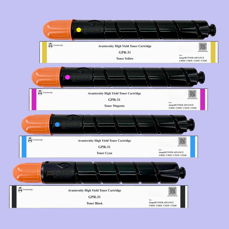 Avanternity's High Yield Toner Cartridge, Replacement for Canon GPR-31 GPR31 Toner, 2790B003, 2794B003, 2798B003, 2802B003