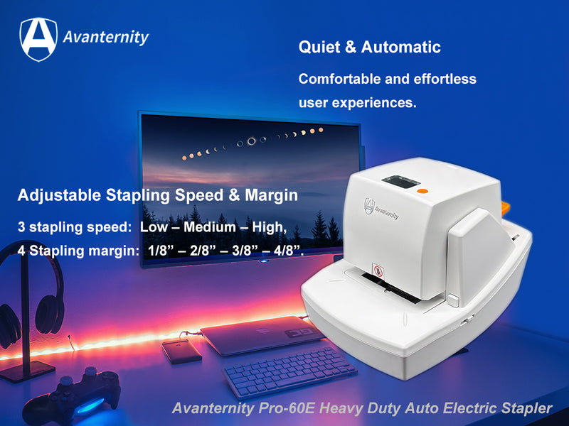 Avanternity Pro-60E Heavy Duty Auto Electric Stapler