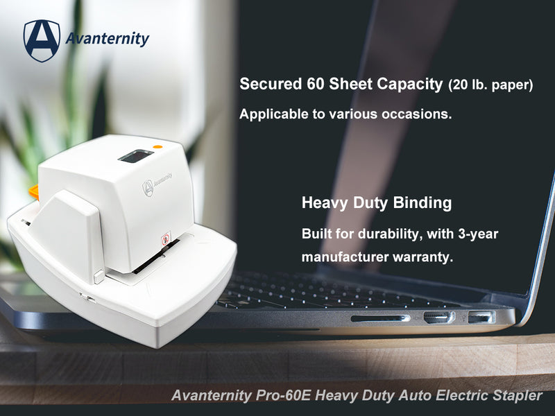 Avanternity Pro-60E Heavy Duty Auto Electric Stapler