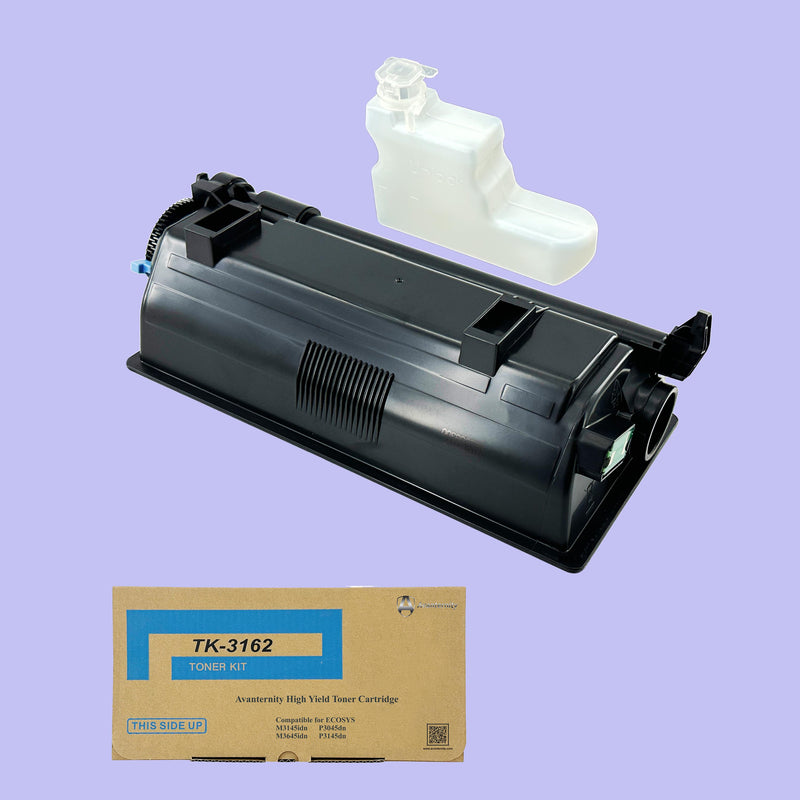 Avanternity's High Yield Toner Cartridge, Replacement for Kyocera TK-3162 TK3162 Toner Kit (2 Packs of Black)