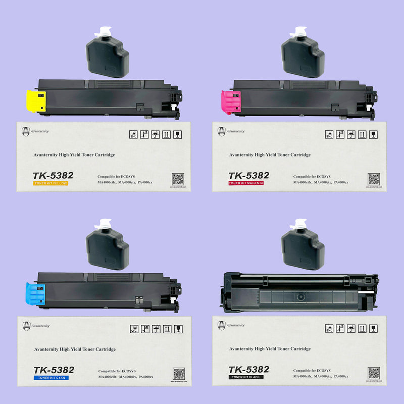 Avanternity's High Yield Toner Cartridge, Replacement for Kyocera TK-5382 TK5382 Toner Kit