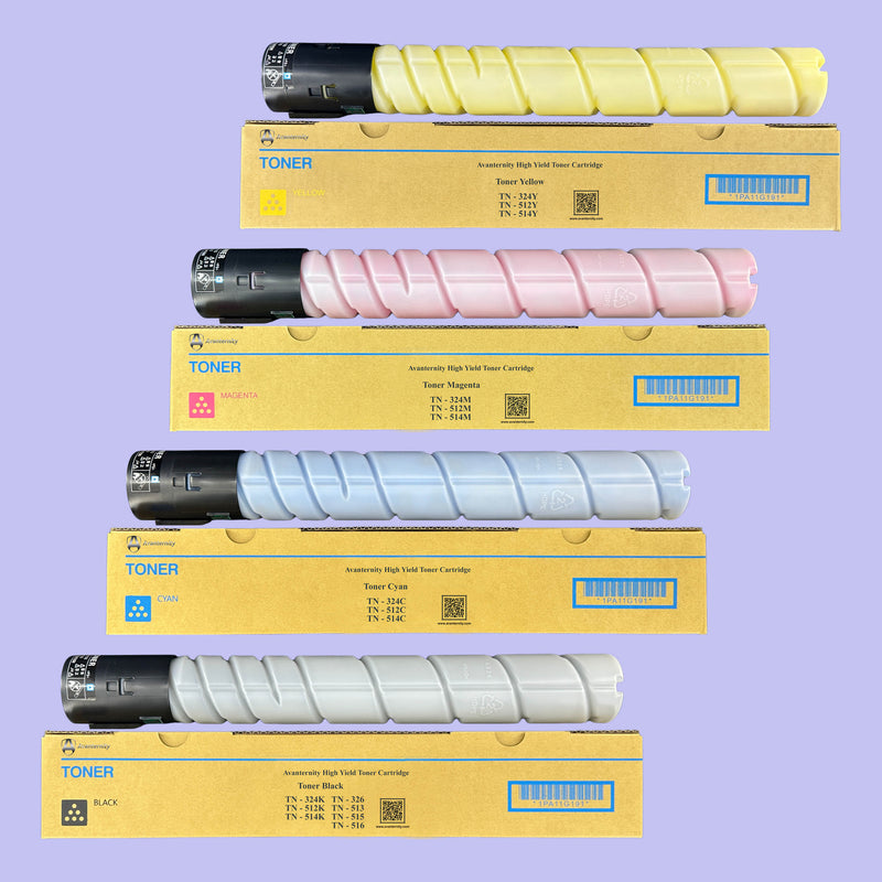 Avanternity's High Yield Toner Cartridge, Replacement for Konica Minolta TN514 Toner, Use for Bizhub C458, C558, C658 Printer, A9E8130, A9E8230, A9E8330, A9E8430