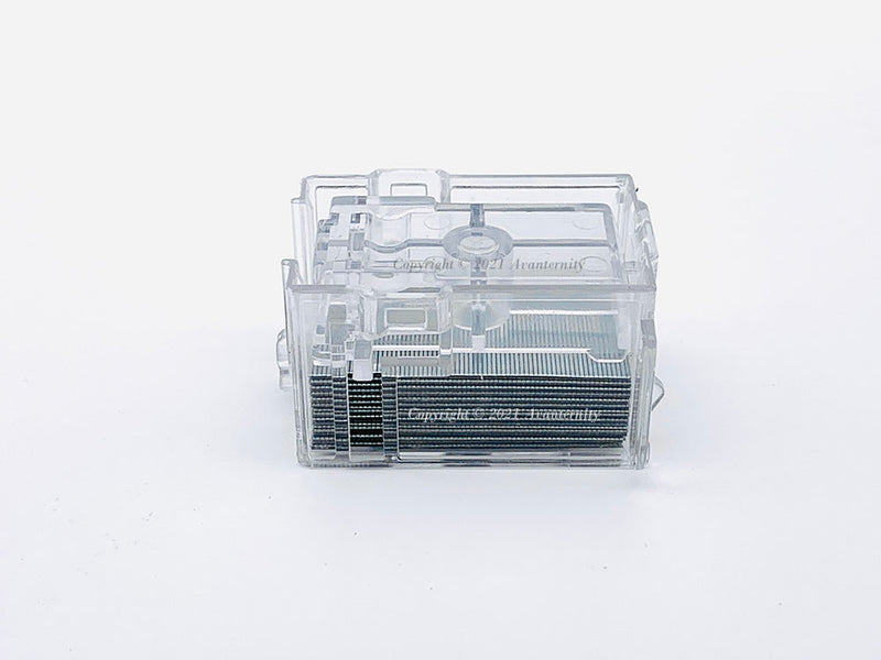Compatible Staple Cartridges for Ricoh Savin Lanier Type W 416712 Refill Staple / Ricoh Savin Lanier Type W 416710 Staple, Pack of 4 Cartridges